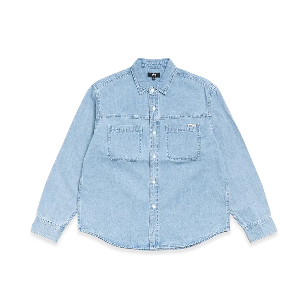Stussy Work Denim Shirt "Light Denim"