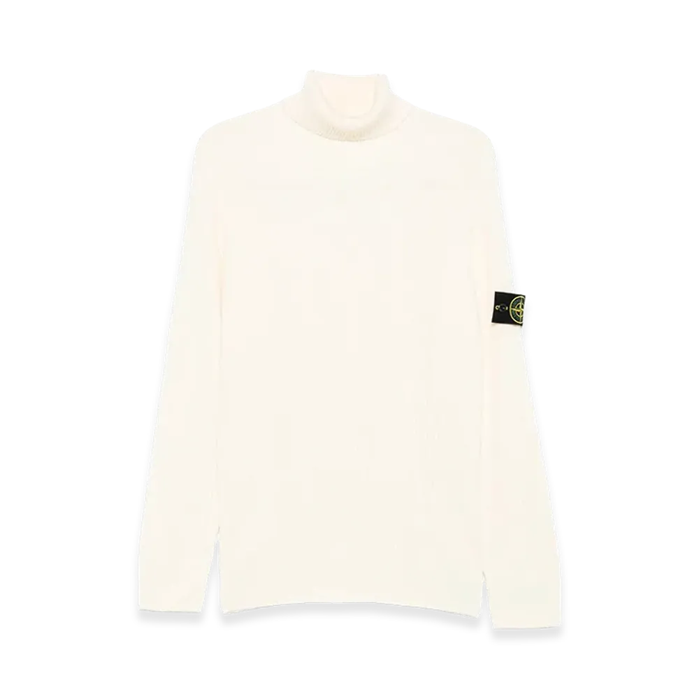 Stone Island Wool Sweater "White"