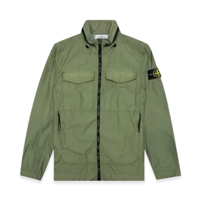 Stone Island 40532 Naslan Light Watro Garment Dyed jacket - 22SS "Olive Green"