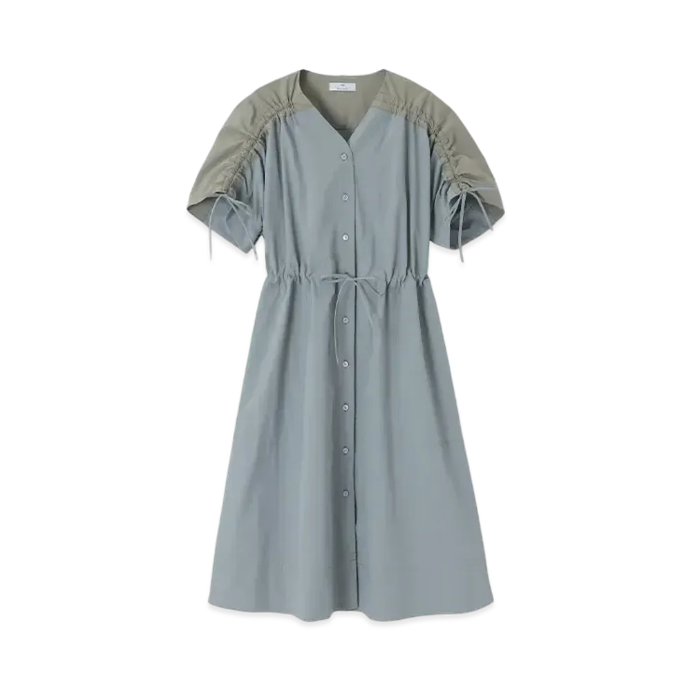 Paul Smith Women's Typewriter Dress "GrayishBlue"