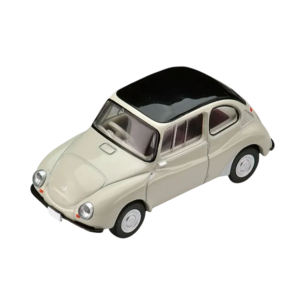 TOMYTEC "TOMICA LIMITED VINTAGE" 1/64 LV-182a Subaru 360 Convertible 60 Years (Top Closed)