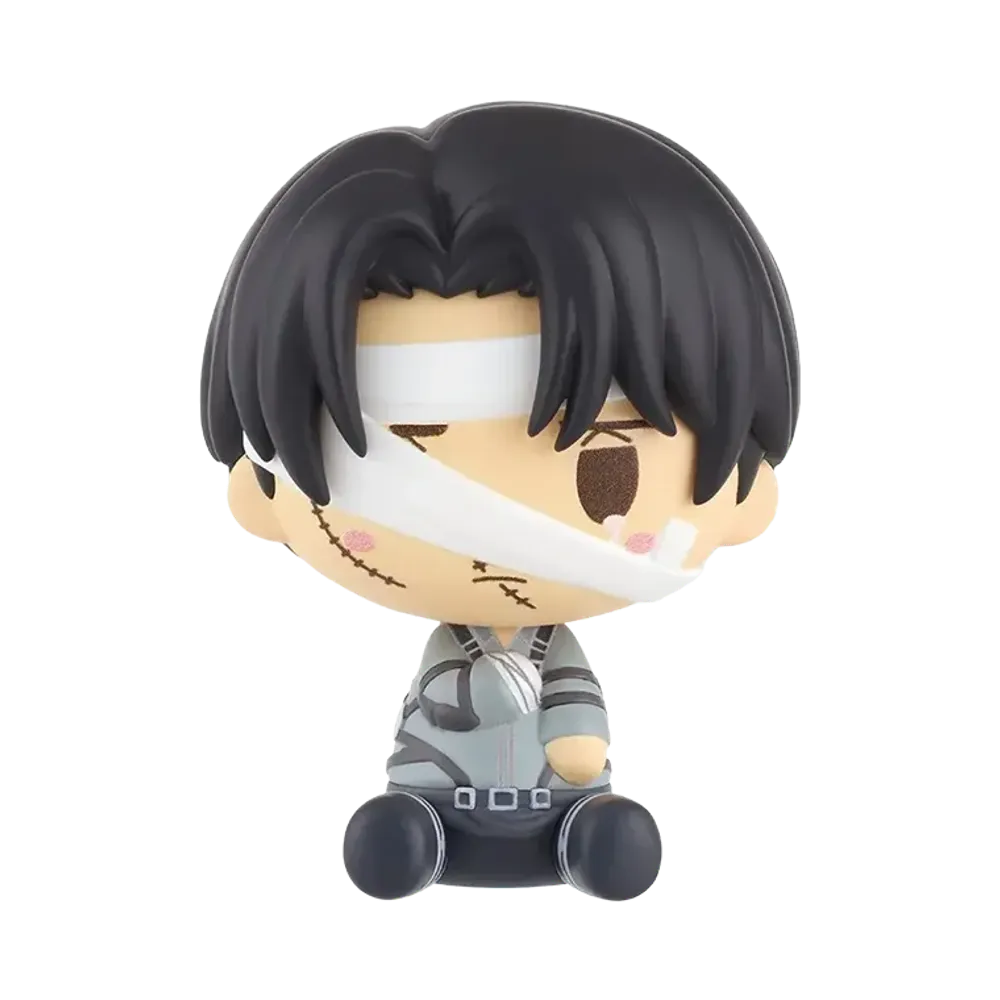 BANDAI "Ichiban Kuji" -Attack on Titan ~Choices and Consequences~- E Prize Chokonokko Figure Levi ~Dedicate Your Heart~