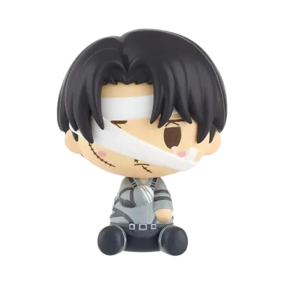 BANDAI "Ichiban Kuji" -Attack on Titan ~Choices and Consequences~- E Prize Chokonokko Figure Levi ~Dedicate Your Heart~