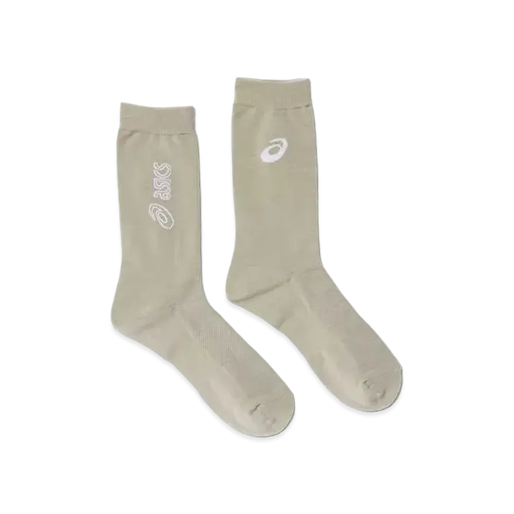 Asics Logo Socks "White Sage"