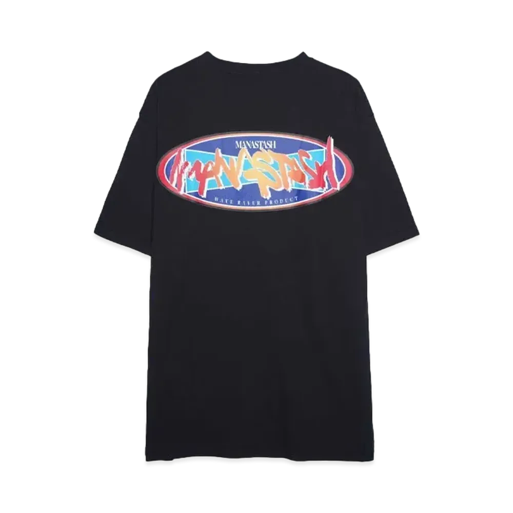 MANASTASH CiTee PAINT LOGO "BLACK"