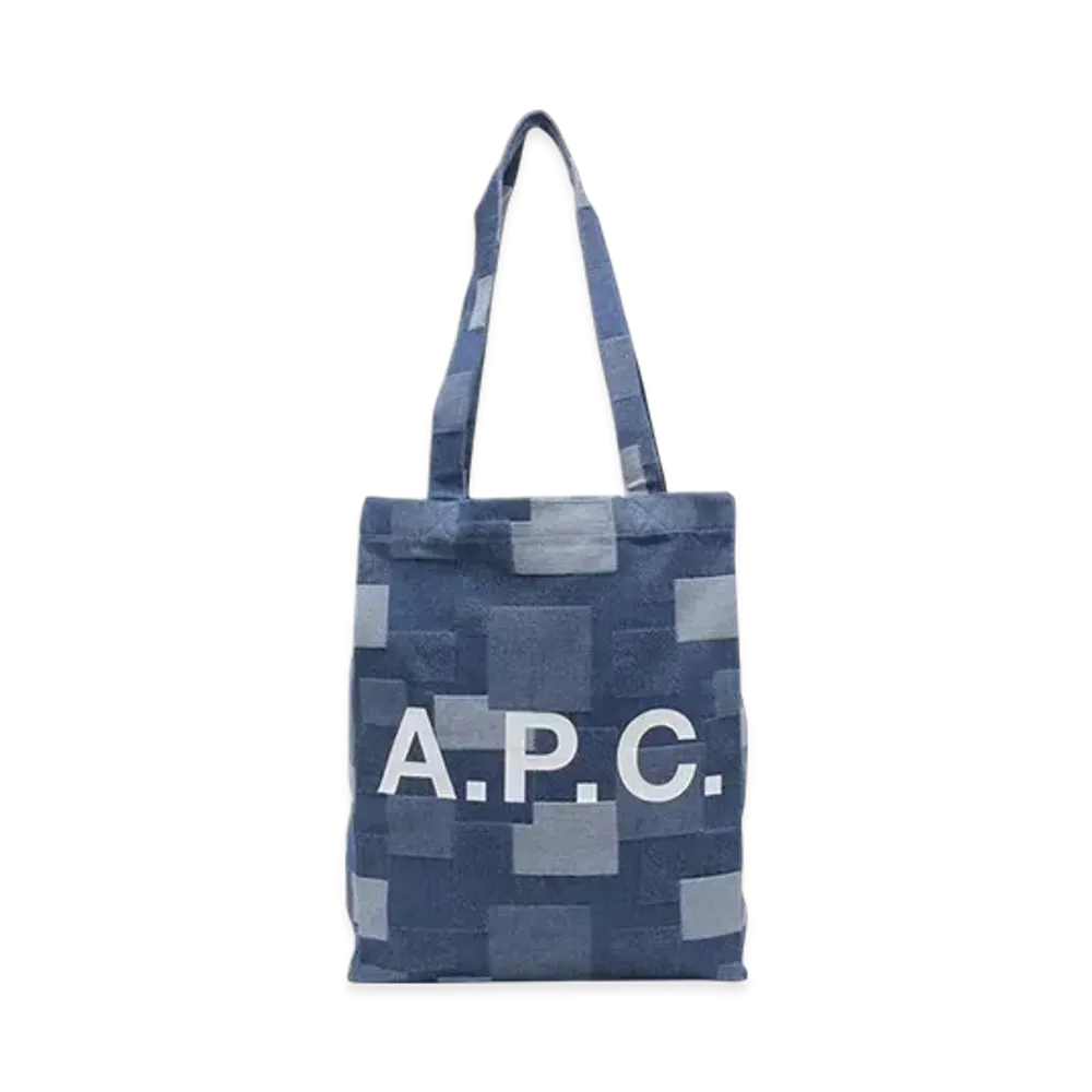 A.P.C. Tote "Washed Indigo"