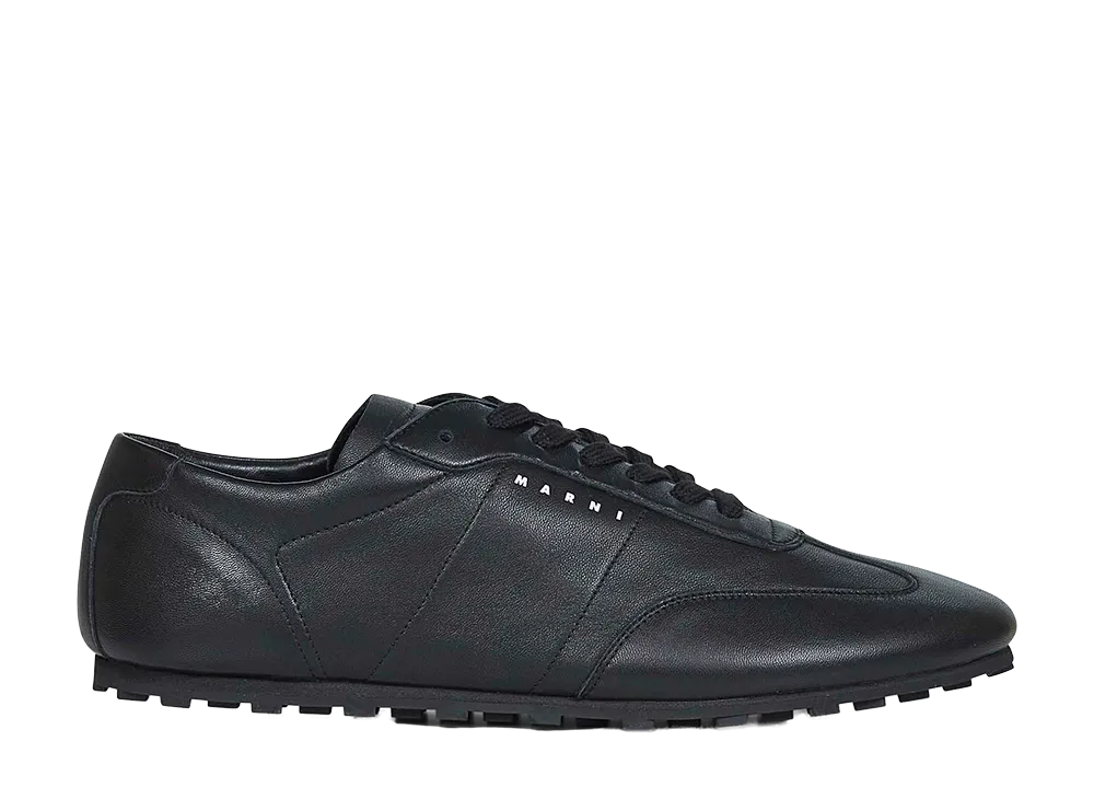 MARNI Leather Sneakers "Black"