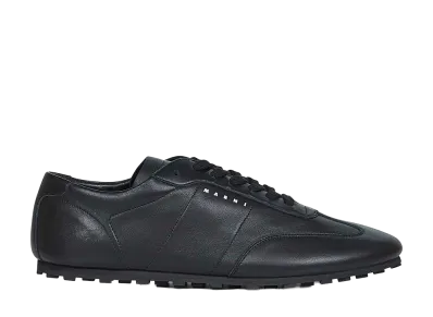 MARNI Leather Sneakers "Black"