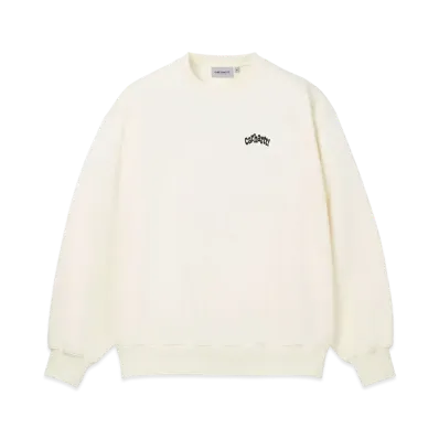 Carhartt WIP Amour Sweatshirt "Cannoli Cream"