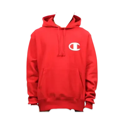 Champion Reverse Weave PO Hood "Red"