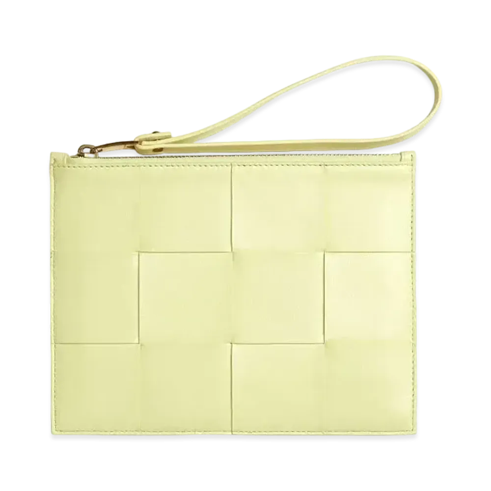 Bottega Veneta Bill Pouch "Lemon Washed"