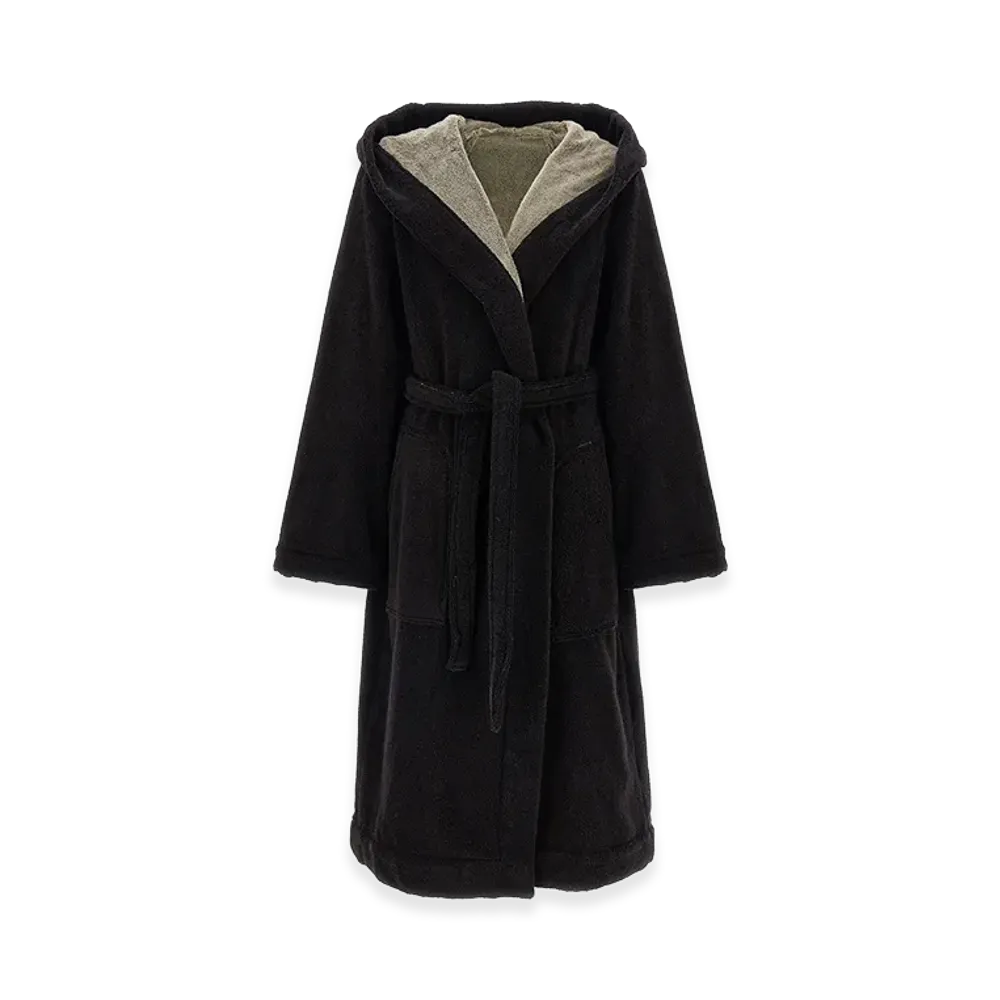 Rick Owens Beach Robe' Bathrobe "Black"