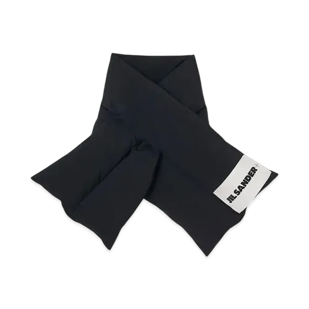 Jil Sander Down Scarf "Black"