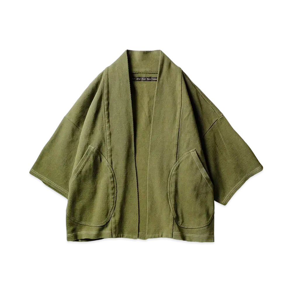 KAPITAL HEAVY WAFFLE BAHA WORK CLOTHES "Khaki"