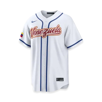 Nike 2026WBC World Baseball Classic Venezuela Baseball Home Stadium Jersey "White"