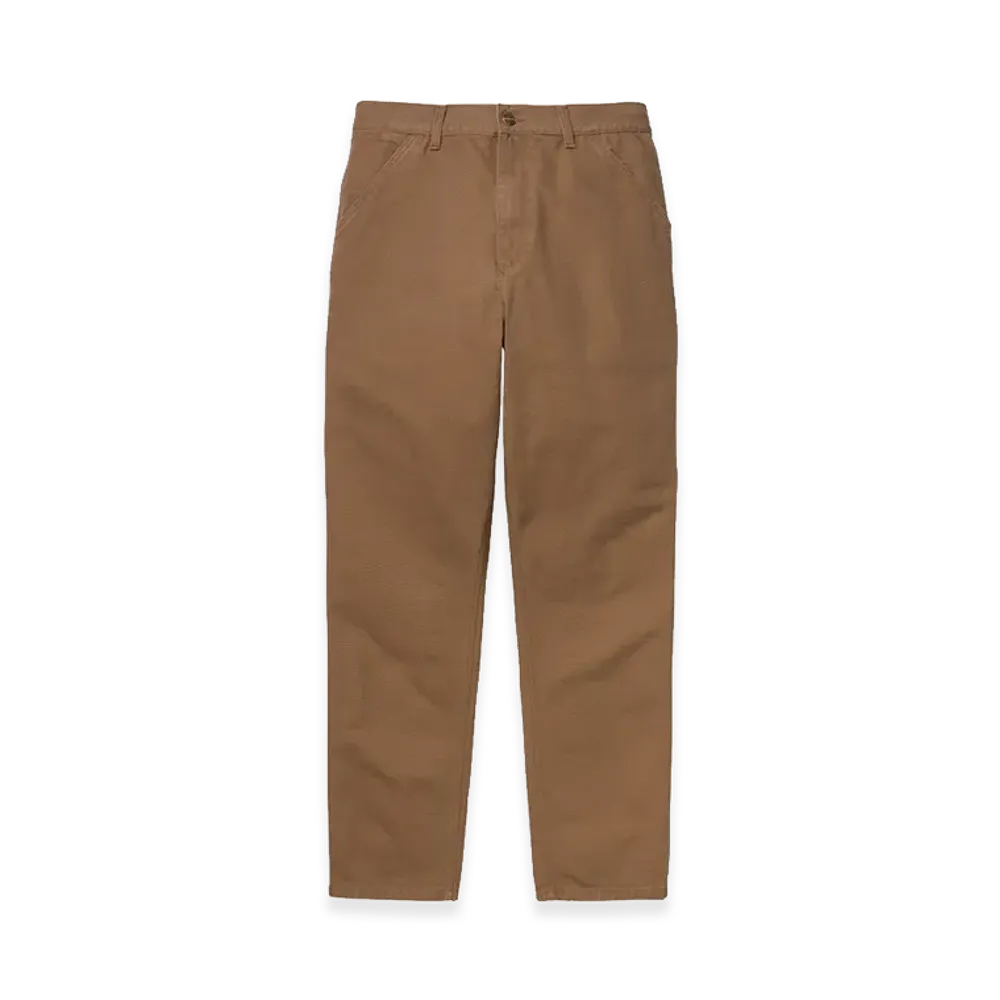 Carhartt WIP Single Knee Pant "Hamilton Brown/Rinsed"