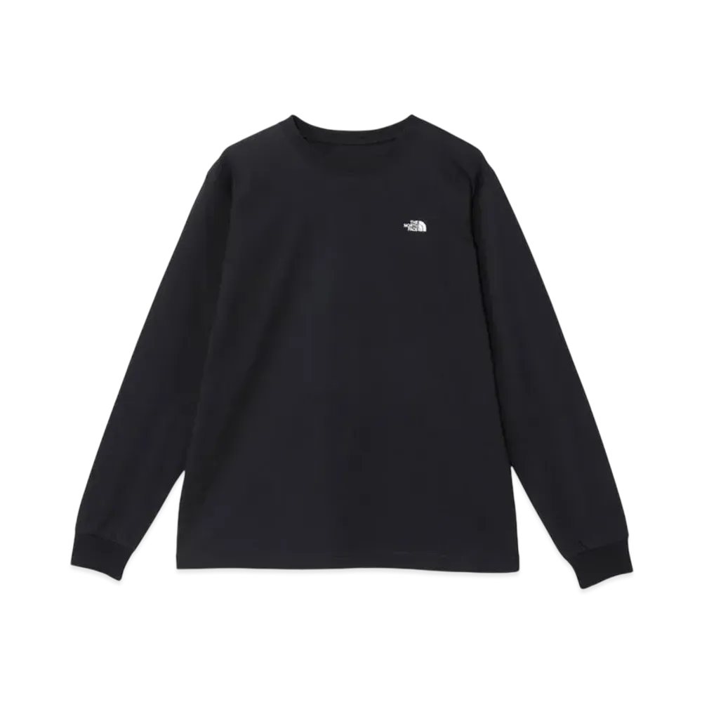 The North Face Long Sleeve Flash Dry Nuptse Cotton Tee "Black"