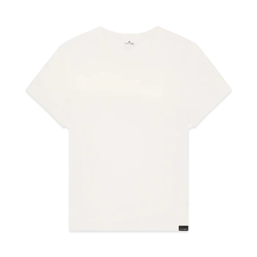 Courreges AC T-Shirt "Heritage White"