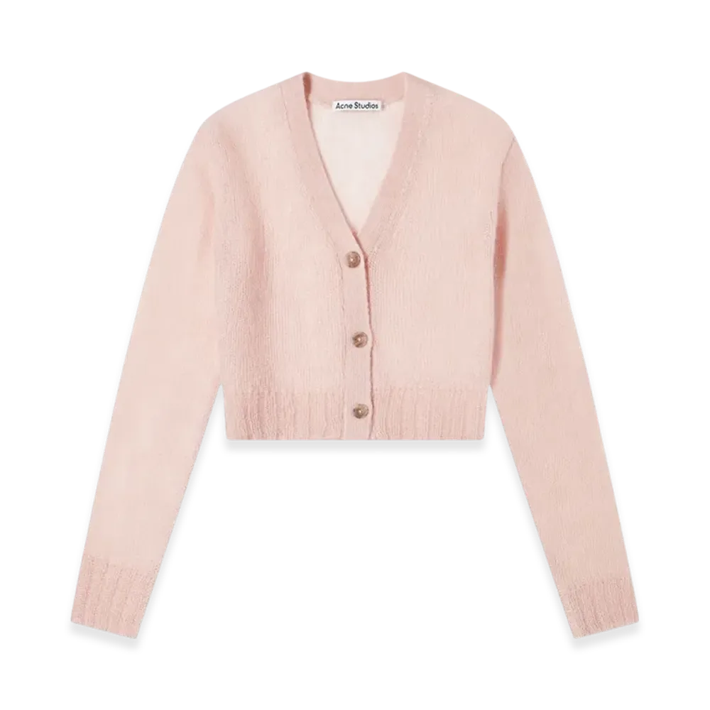 Acne Studios Cropped Cardigan "Blush Pink"
