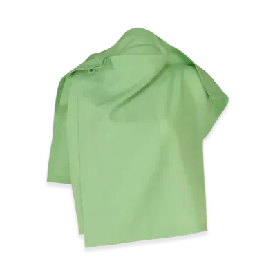 132 5. ISSEY MIYAKE Square Ramie "Mint Green"
