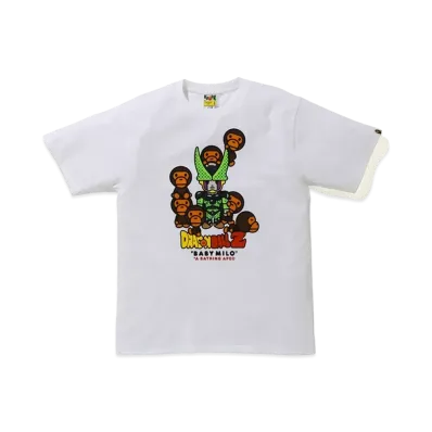 A BATHING APE / Dragon Ball Z Baby Milo Cell & Cell Jr Tee "White"