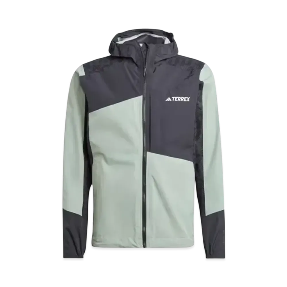 adidas Telex Xperior Hybrid Rain. Rdy Jacket "Silver Green/Black"