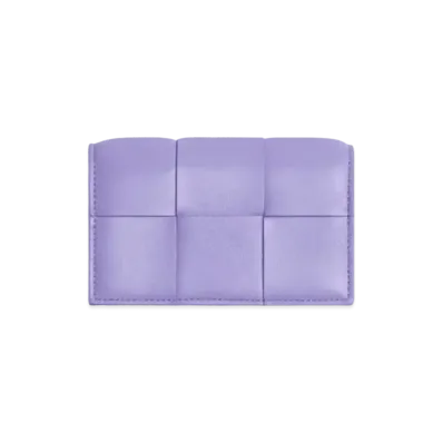 Bottega Veneta Business Card Case "Wisteria"