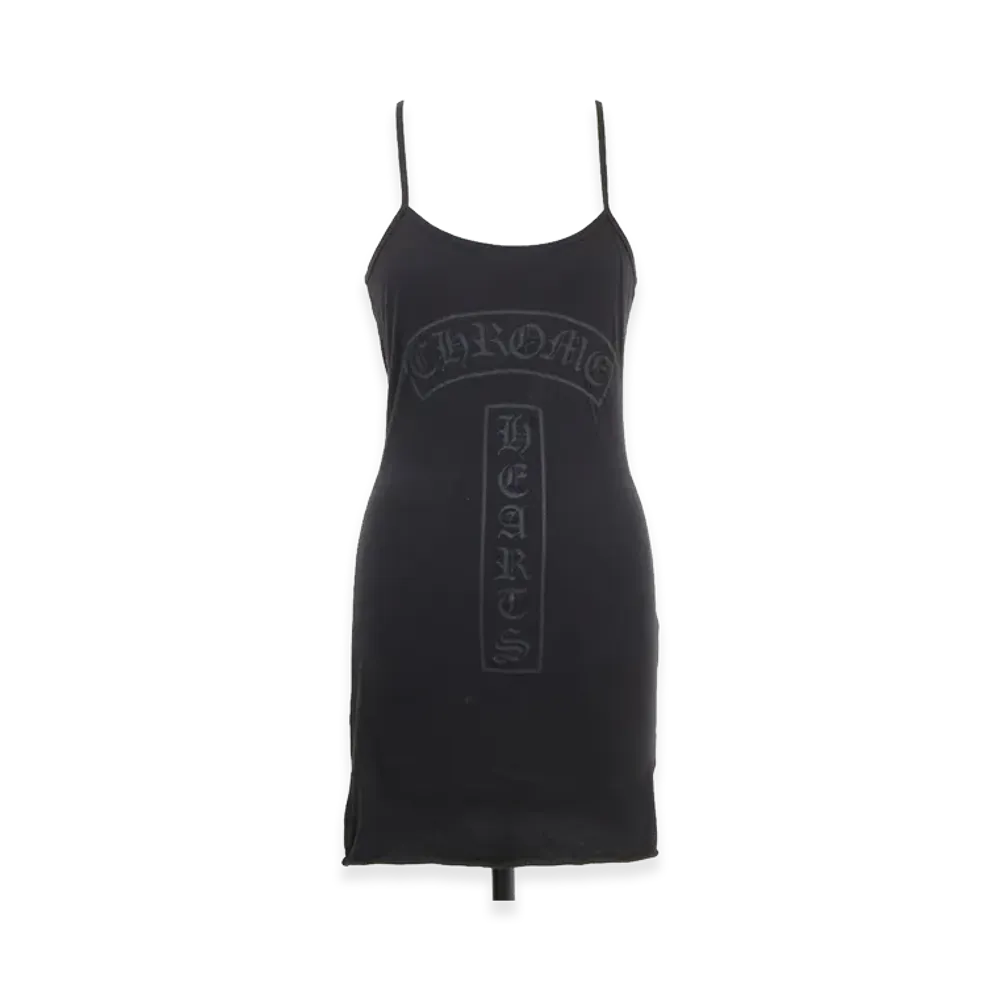 Chrome Hearts Women's Vertical Logo Print Camisole "Black"
