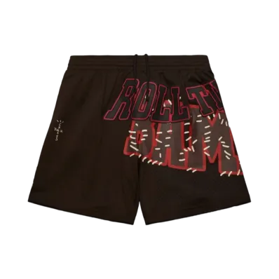 Travis Scott x M&N x University Of Alabama Shorts "Brown"