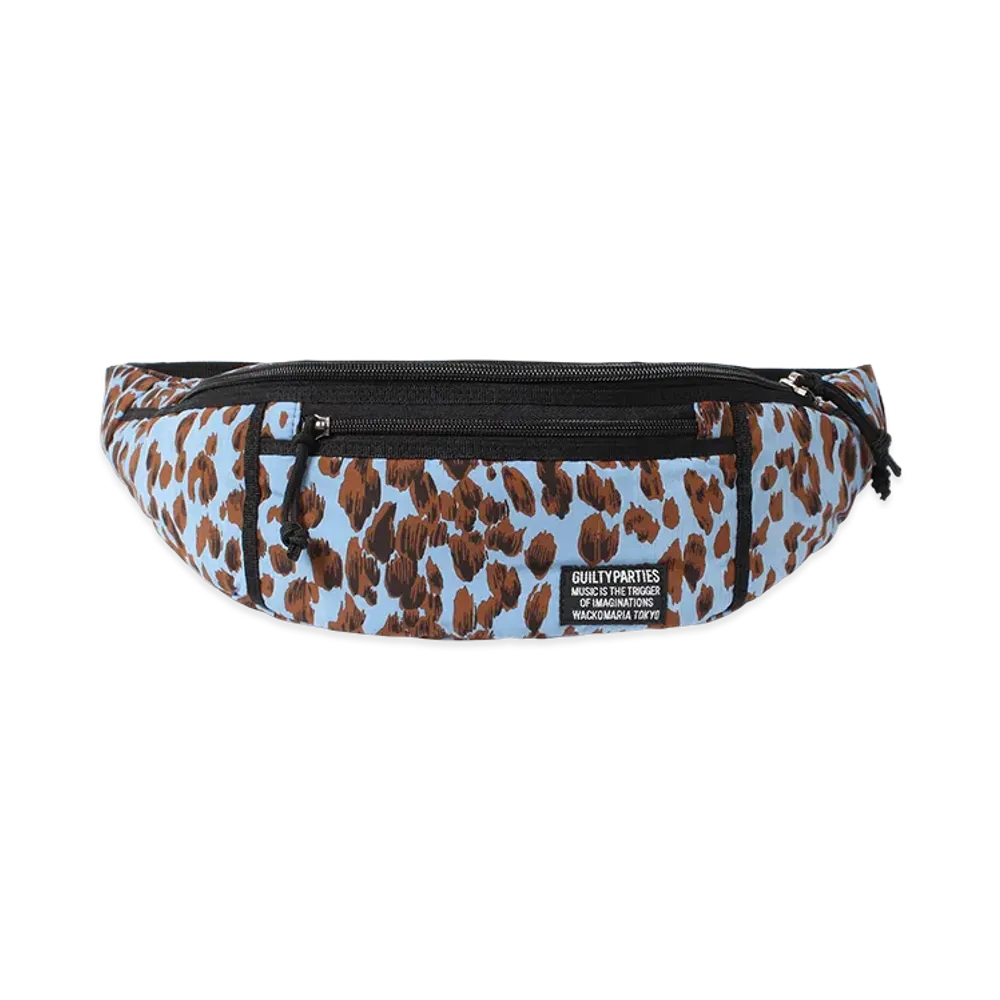 WACKO MARIA x Speak Easy Nylon Waist Bag "Blue"