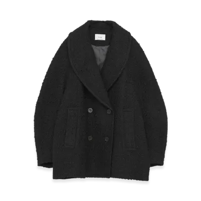 CLANE x Minami Tanaka Over Tweed Coat "Black"