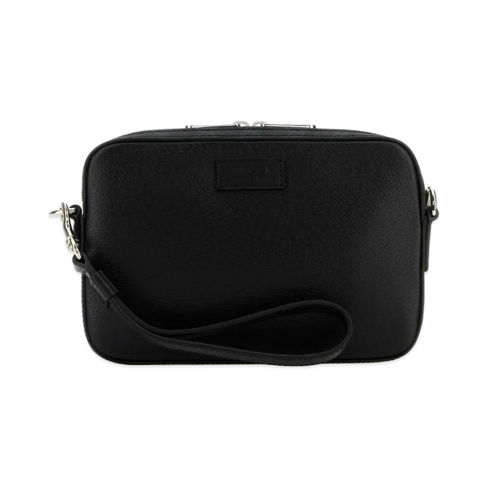 GUCCI Leather Small Clutch "Black"