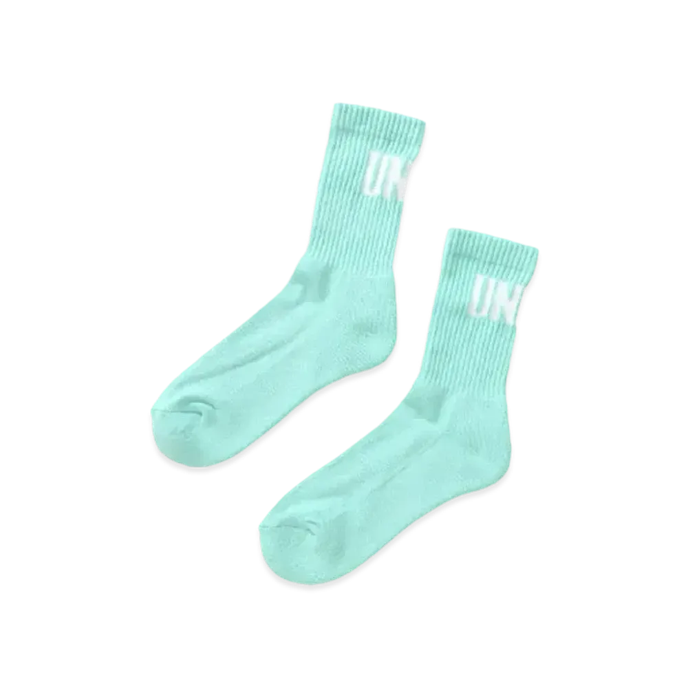 UNION Premium Crew Socks / Big Logo "Green"
