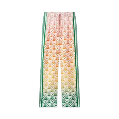 Casablanca Gradient Heart Monogram Wide Leg Trousers "Multi"
