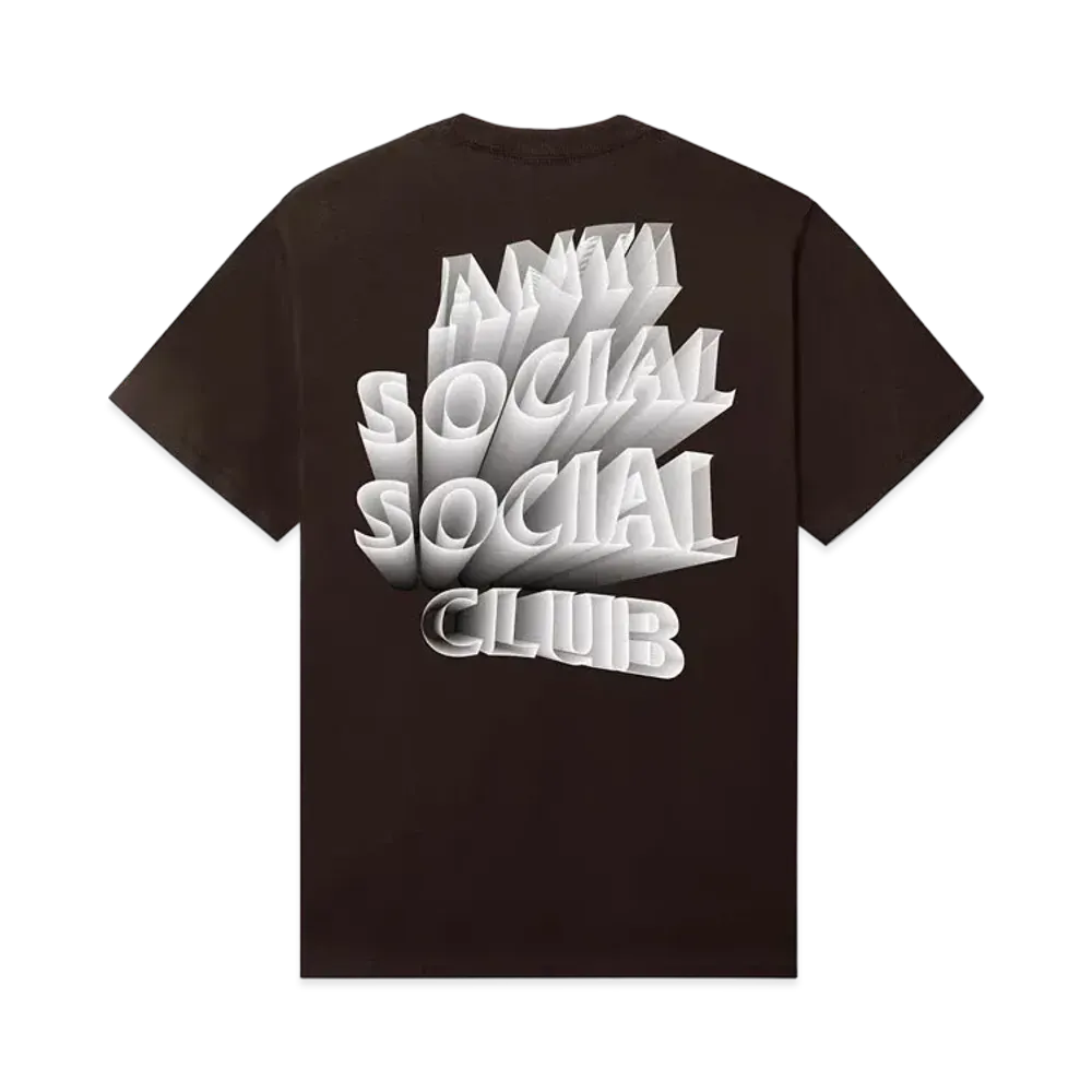 ANTI SOCIAL SOCIAL CLUB Unbearable Tee "Brown"