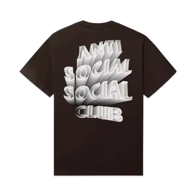 ANTI SOCIAL SOCIAL CLUB Unbearable Tee "Brown"