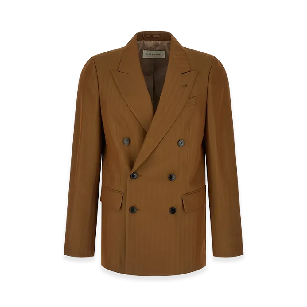 DRIES VAN NOTEN 'Barry' Blazer "Brown"