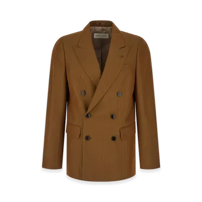 DRIES VAN NOTEN 'Barry' Blazer "Brown"