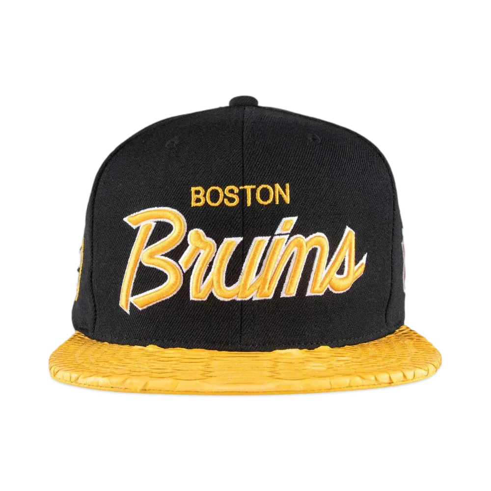 Just Don Boston Bruins Cap "Black"