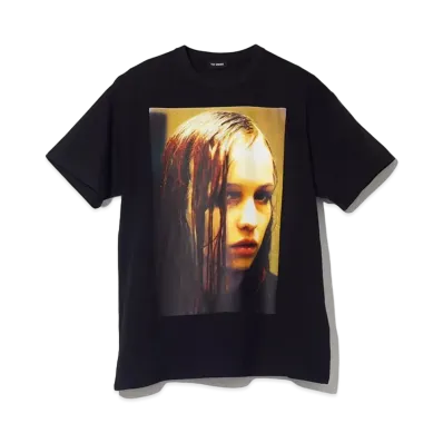 RAF SIMONS Oversized T-Shirt Christiane F. "Black"