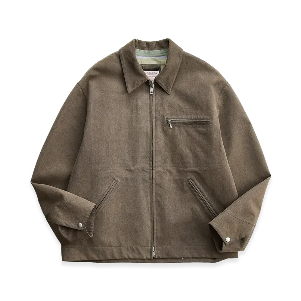 NICENESS Burden 3-Layer Work Jacket "Charcoal"