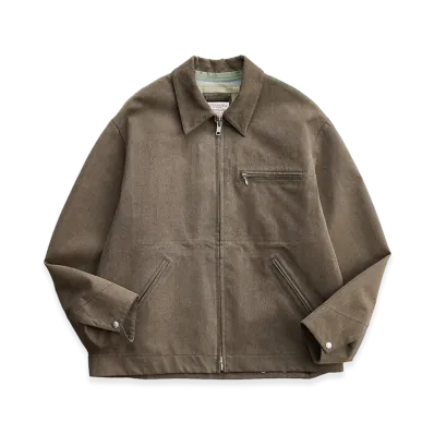 NICENESS Burden 3-Layer Work Jacket "Charcoal"