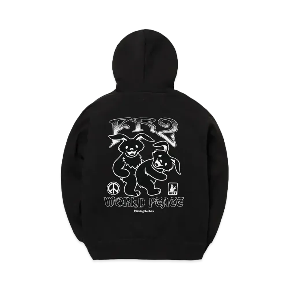FR2 World Peace Hoodie "Black"