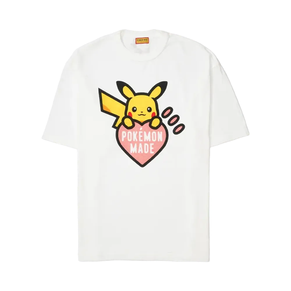 HUMAN MADE x Pokemon Made Graphic T-Shirt (Pikachu) Seoul "White"