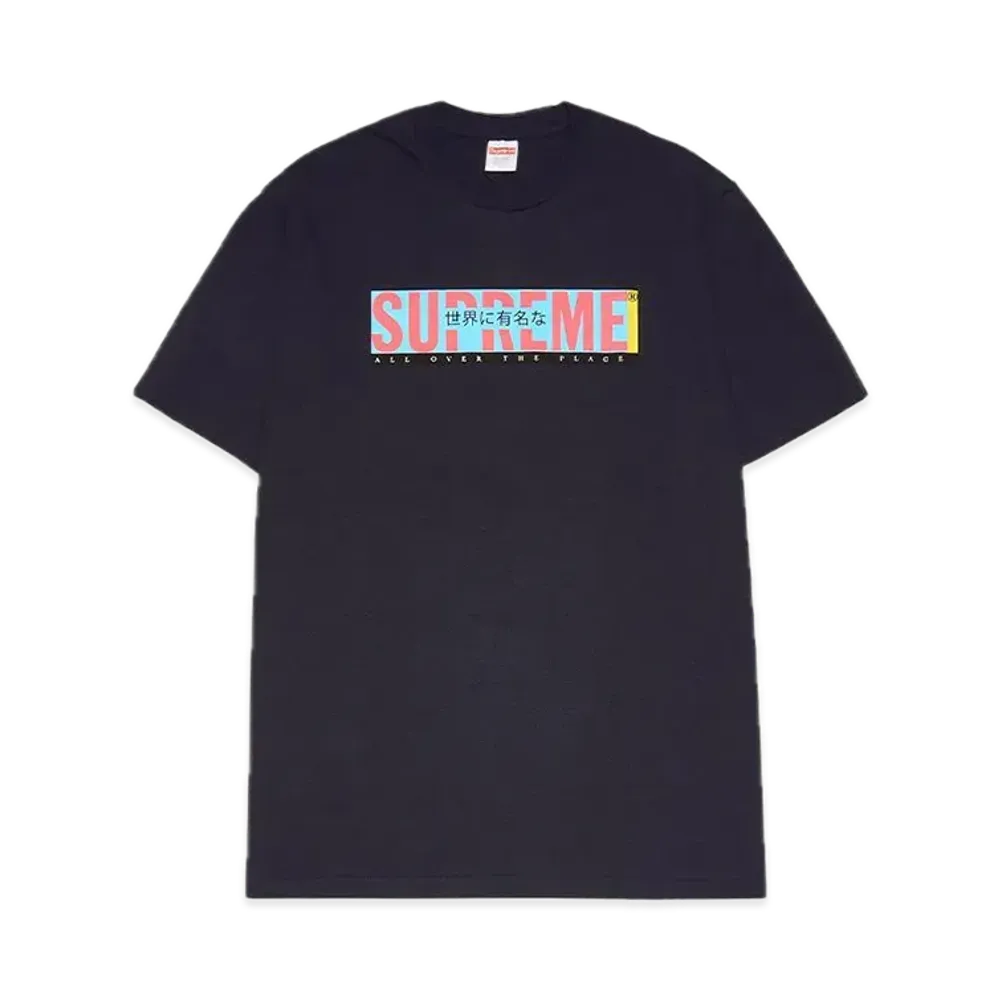 Supreme All Over Tee "Navy"