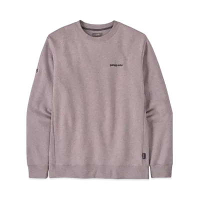 Patagonia Men's Fitzroy Icon Uprisal Crew Sweatshirt "Echo Purple"