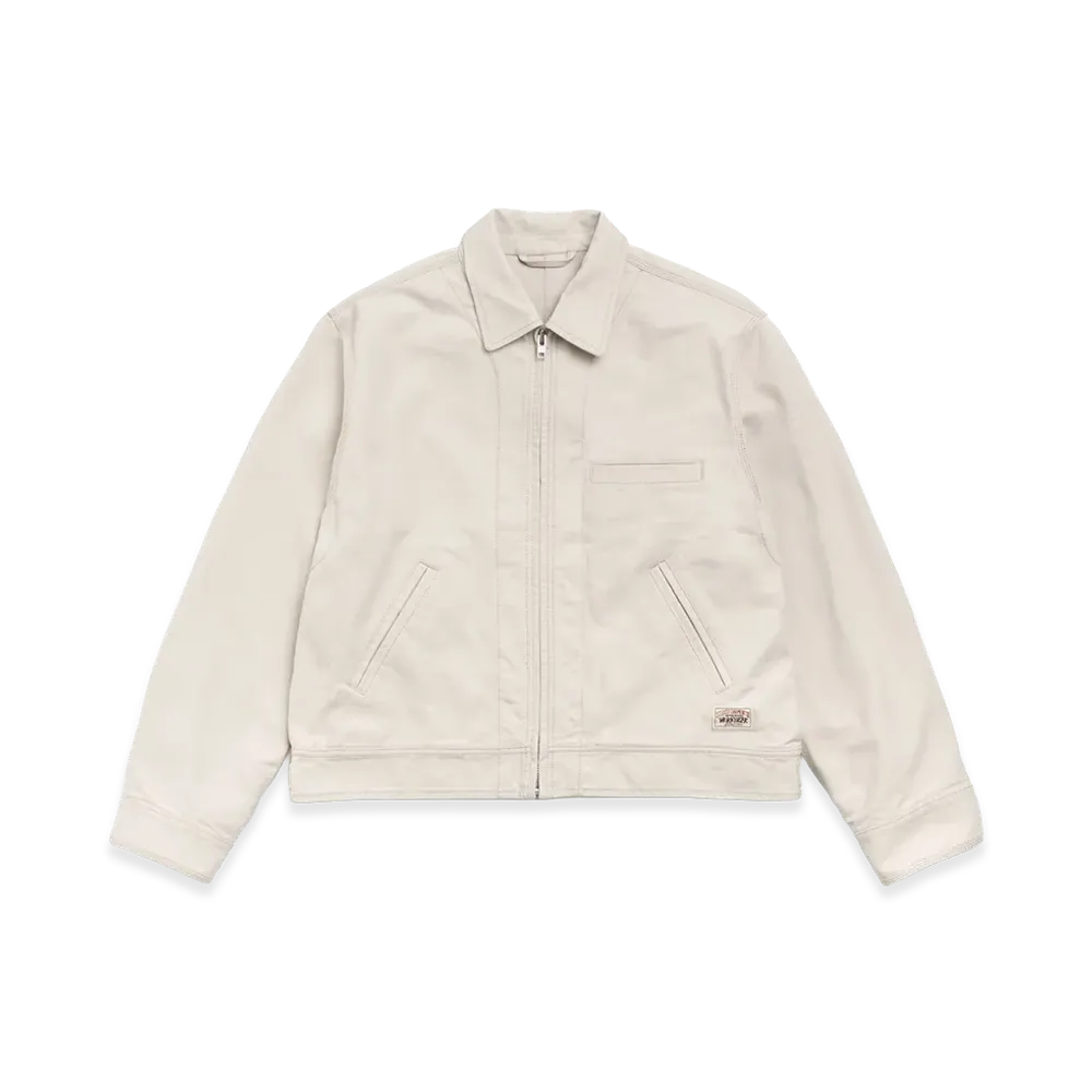Stussy Work Jacket Collared "Stone"