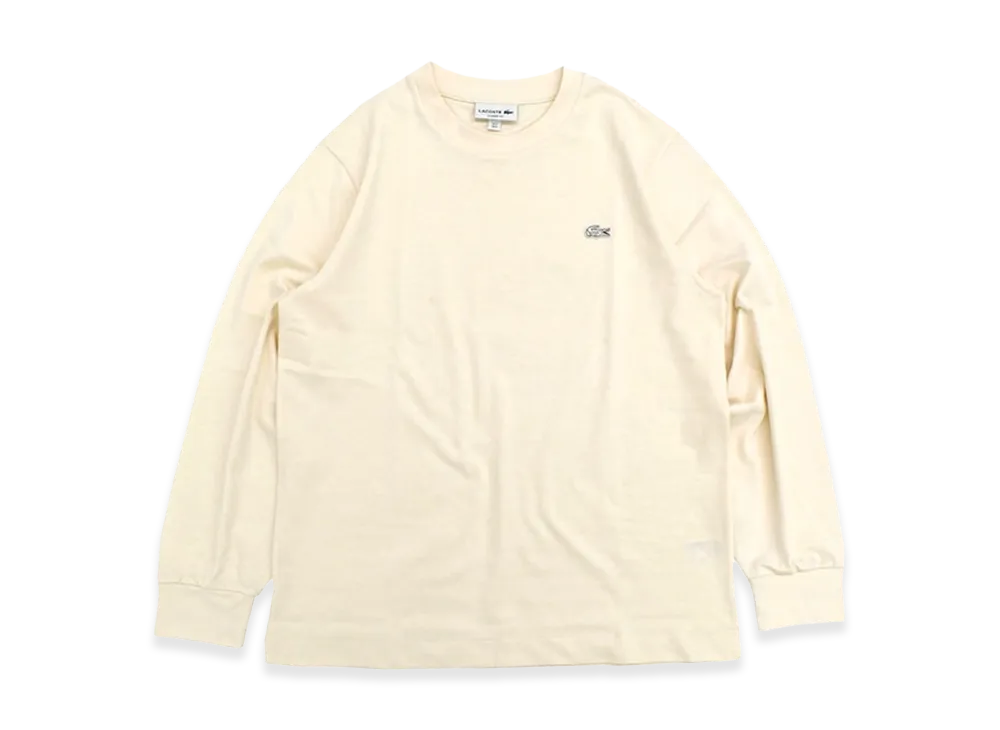 LACOSTE L/S Tee "Beige"