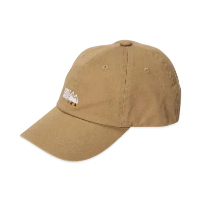 FIRST DOWN Logo Twill Cap "Beige"