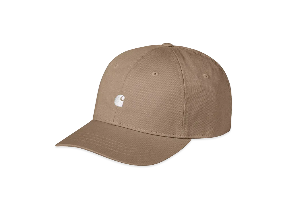 Carhartt WIP Madison Logo Cap "Leather/White"